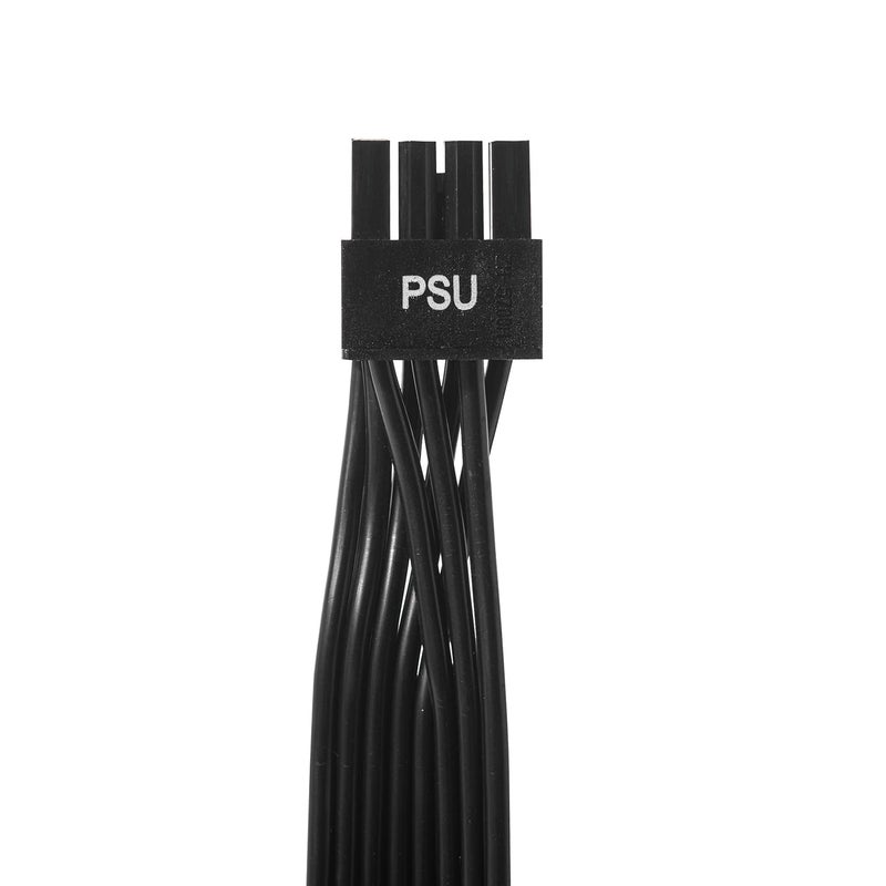 Certusfun PCIE Cable for Corsair, 65CM Male to Male 8 Pin to 6+2 Pin GPU Power Cable for Thermaltake, ARESGAME Modular Power Supply (25'') (Black 16AWG) - Image 2